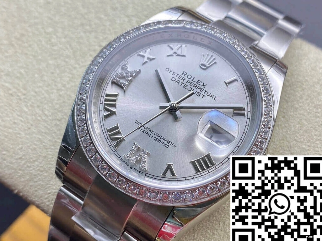 Rolex Factory Bezel Diamond-set M126284RBR-0022 EW Datejust 0824